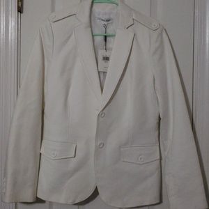 Calvin Klein white blazer